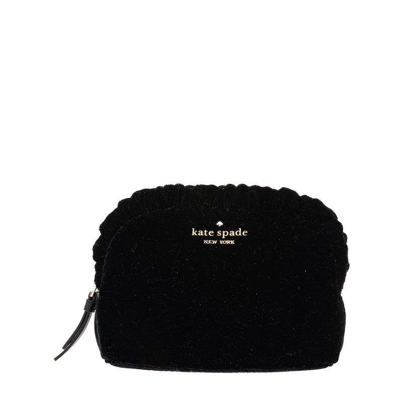 Porta-Moedas-Kate-Spade-Veludo-Preto