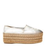 Espadrille-Prada-Plataforma-Couro-Prateado