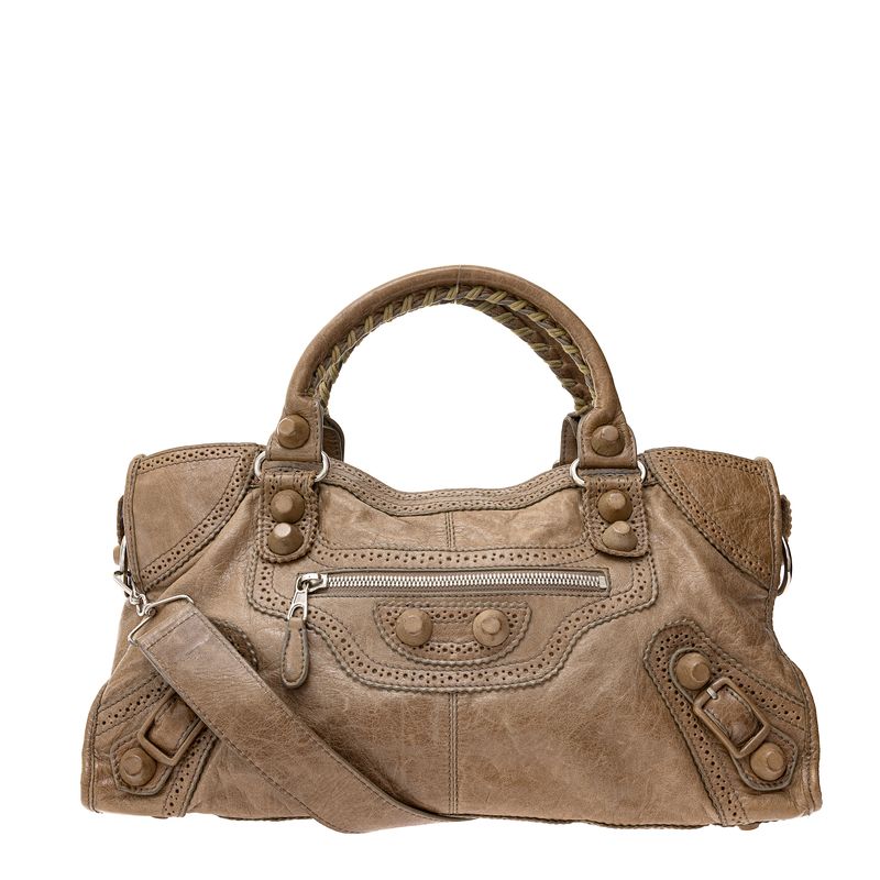 Bolsa-Balenciaga-Classic-City-Brogues-Bege