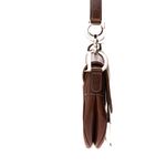 Bolsa-Christian-Dior-Saddle-Vintage-Marrom-Bordada