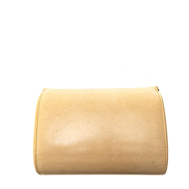 Clutch-Gucci-Vintage-Couro-Creme