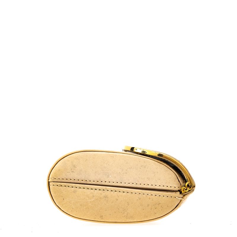 Clutch-Gucci-Vintage-Couro-Creme