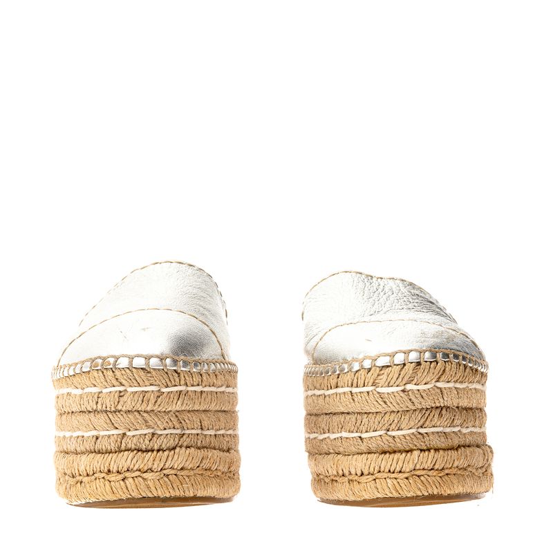 Espadrille-Prada-Plataforma-Couro-Prateado