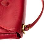 Bolsa-Mark-Cross-de-Mao-Couro-Vermelho