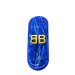 Brinco-Unico-Balenciaga-BB-Icon-Acetato-Azul