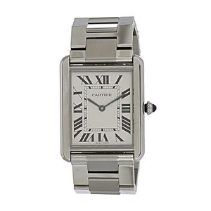 Relógio Cartier Tank Solo Aço