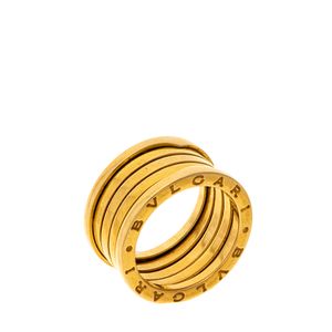 Anel Bvlgari B Zero 1 Ouro Amarelo
