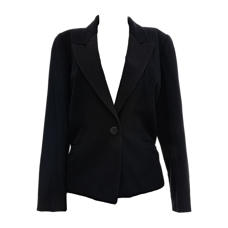 Blazer-Saint-Laurent-Vintage-Preto