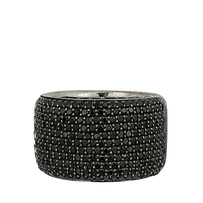 Anel-Ouro-Negro-e-Brilhantes-Negros