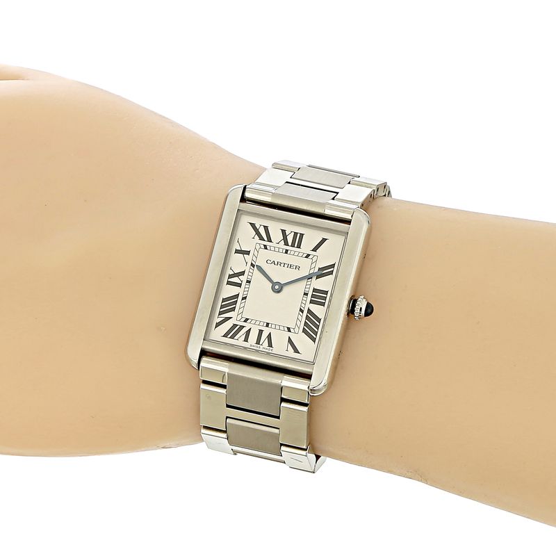 Relogio-Cartier-Tank-Solo-Aco