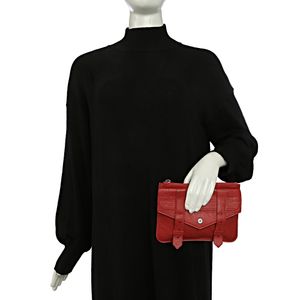 Clutch Proenza Shouler Couro Vermelho