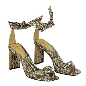 Sandália Alexandre Birman Phyton e Cortiça