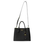 Bolsa-Prada-Double-Tote-Media-Saffiano-Preto
