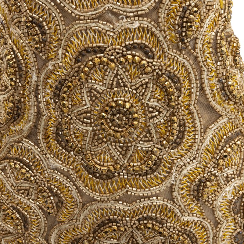 Vestido-Patricia-Bonaldi-Bordado-Flores-Dourado