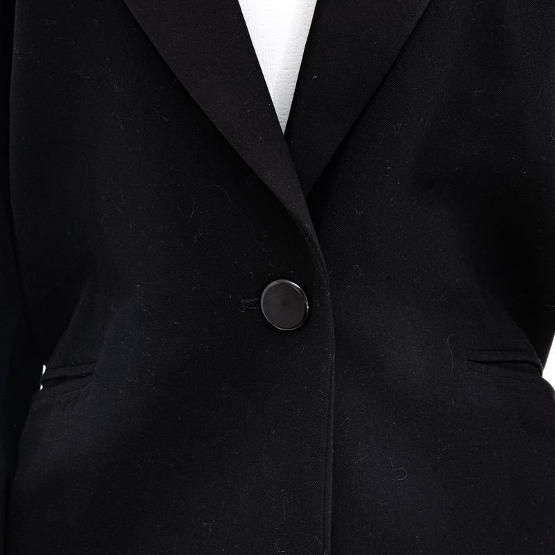 Blazer-Saint-Laurent-Vintage-Preto
