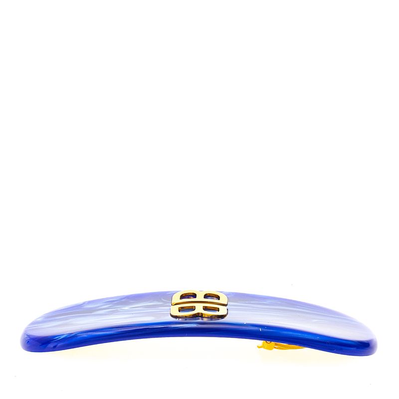 Brinco-Unico-Balenciaga-BB-Icon-Acetato-Azul