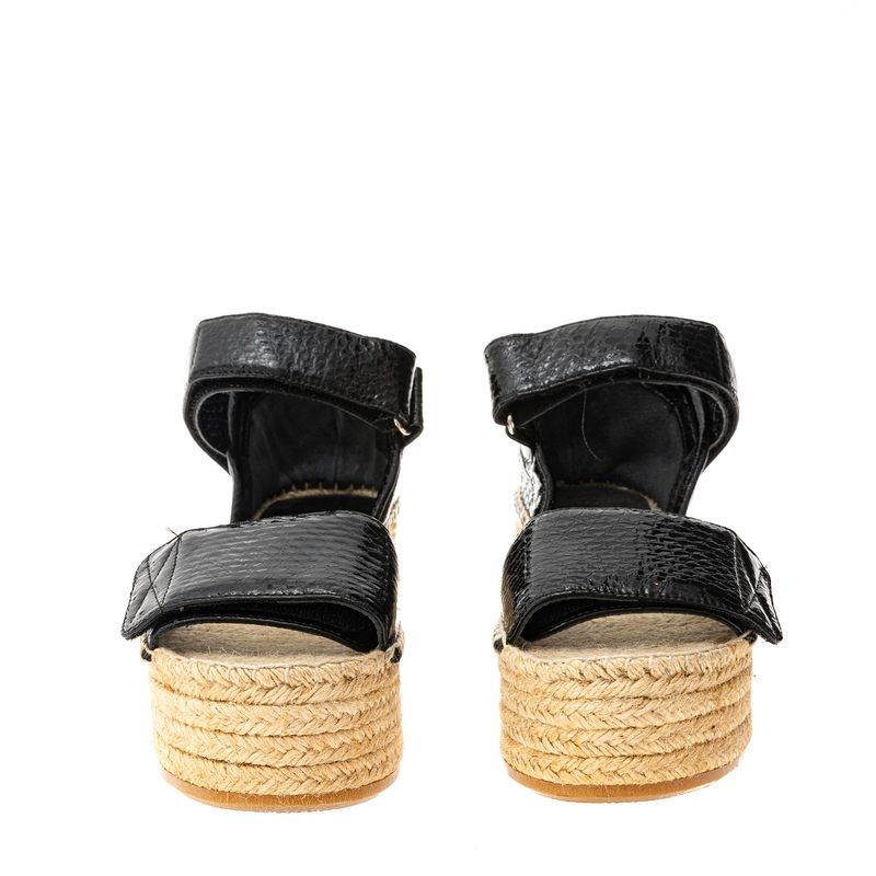 Plataforma-MM6-Maison-Margiela-Sisal-e-Couro-Preto