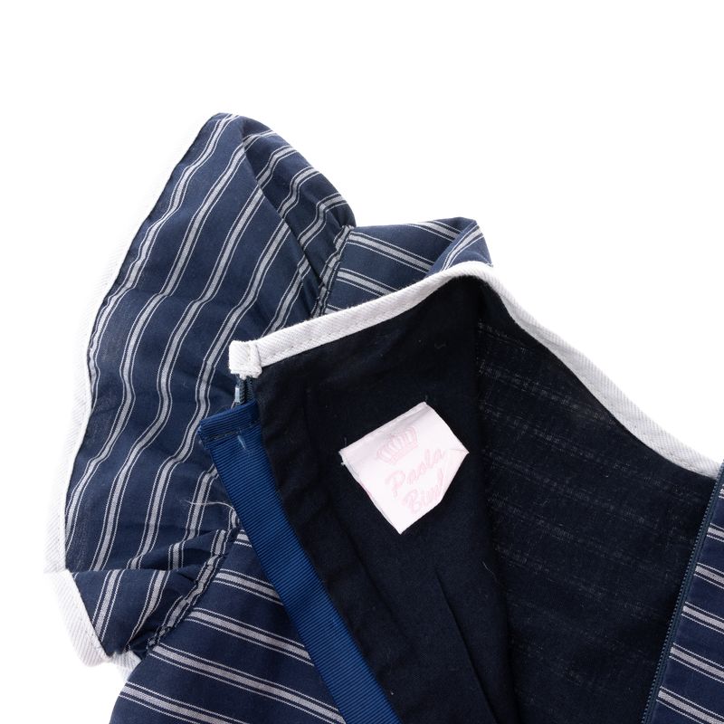 Vestido-Infantil-Azul-Marinho-Listrado