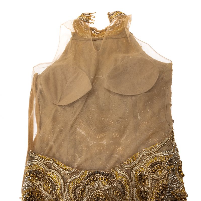 Vestido-Patricia-Bonaldi-Bordado-Flores-Dourado