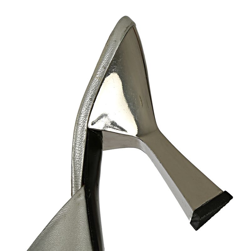 Sapato-Miu-Miu-Mule-Couro-Prateado