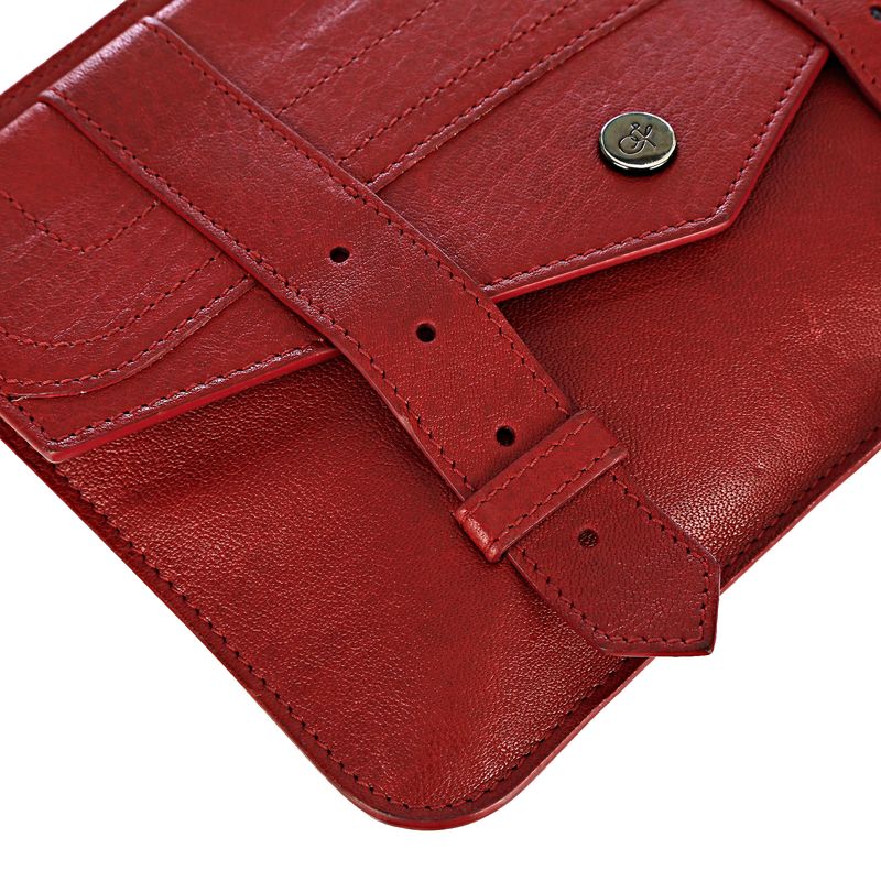 Clutch-Proenza-Shouler-Couro-Vermelho