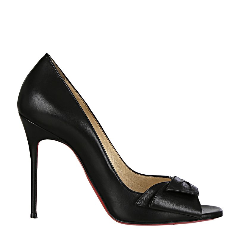 80582-Sapato-Christian-Louboutin-Peep-Toe-Laco-Couro-Preto-1