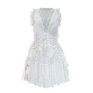 Vestido Curto Skazi S Club Renda Branco