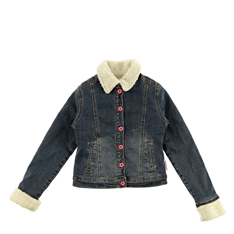 Jaqueta-Billieblush-Infantil-Jeans-com-Pelos