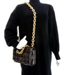 Bolsa-Bottega-Veneta-Casette-Chain-Marrom