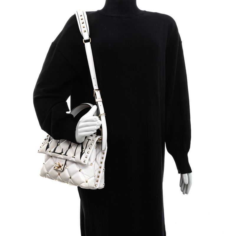 Bolsa-Valentino-Garavani-Candystud-VLTN-Branca