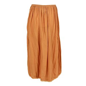 Saia Paula Raia Viscose Laranja