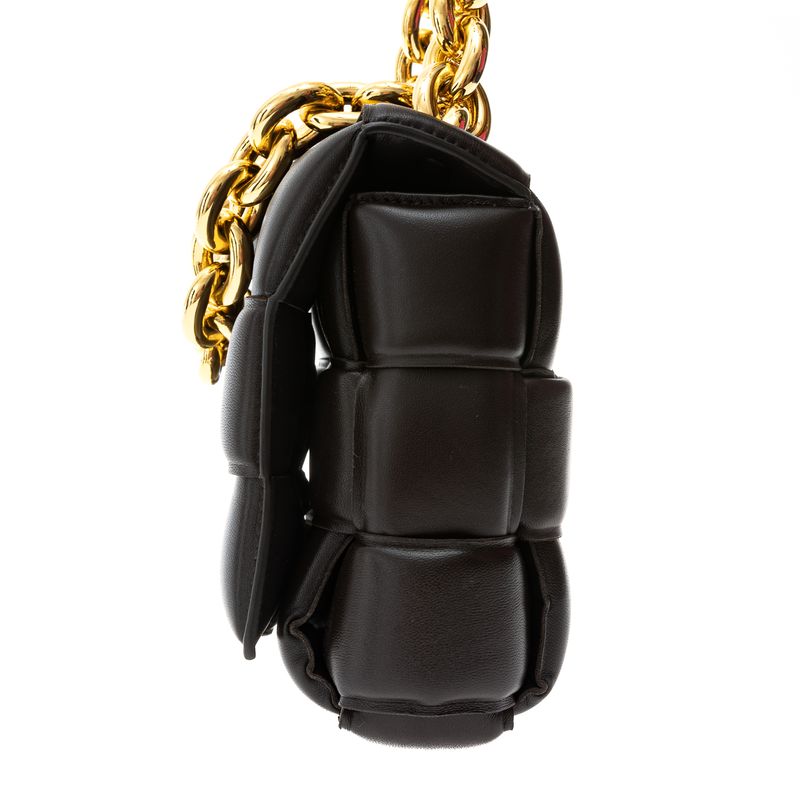 Bolsa-Bottega-Veneta-Casette-Chain-Marrom