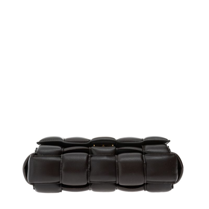 Bolsa-Bottega-Veneta-Casette-Chain-Marrom