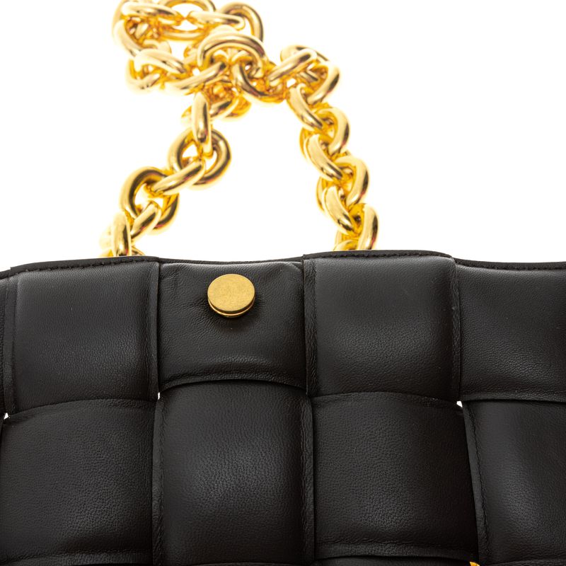 Bolsa-Bottega-Veneta-Casette-Chain-Marrom