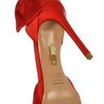 Sapato-Aquazzura-Peep-Toe-Laco-Cetim-Vermelho