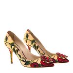 Scarpin-Dolce---Gabbana-Jacquard-Flores-e-Pedraria