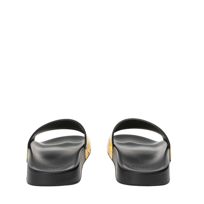 Slide-Versace-Logo-Medusa-Preta