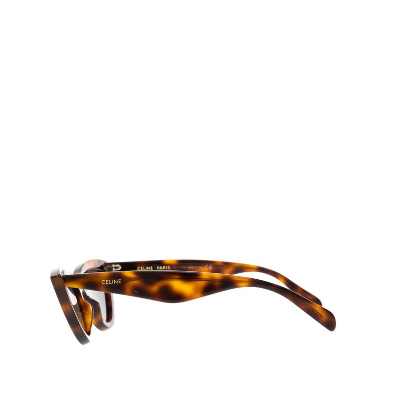 Oculos-Celine-CL4019IN-Gatinho-Acetato-Marrom