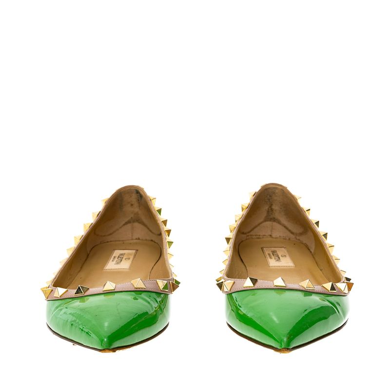 Sapatilha-Valentino-Garavani-Rockstud-Verniz-Verde