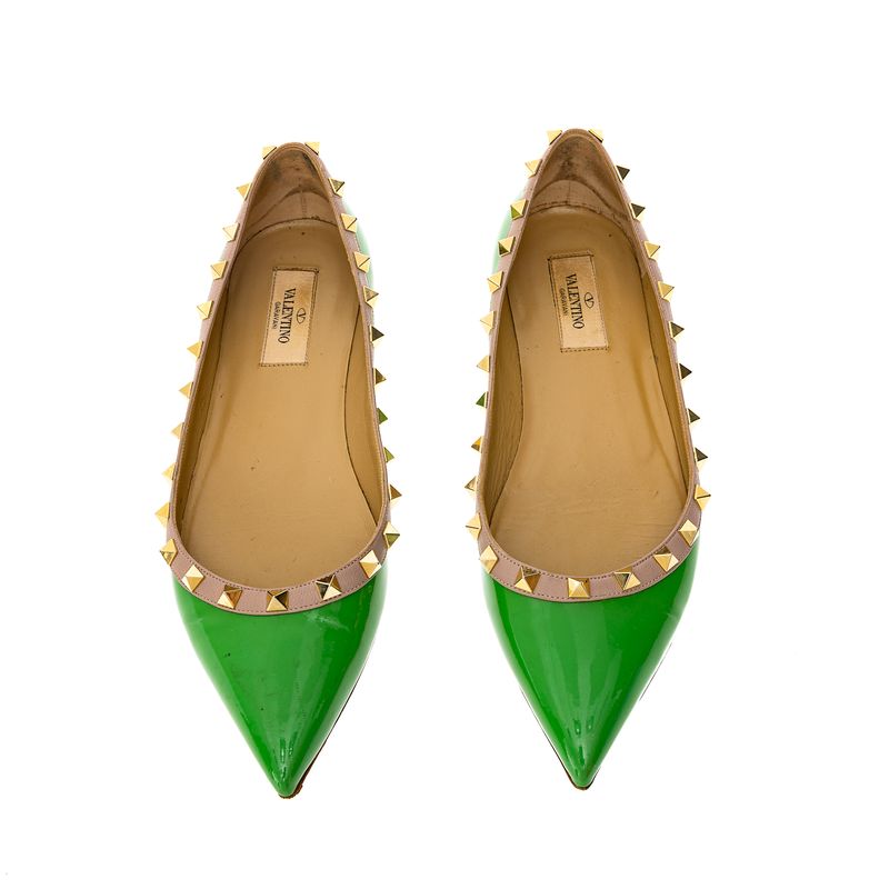 Sapatilha-Valentino-Garavani-Rockstud-Verniz-Verde