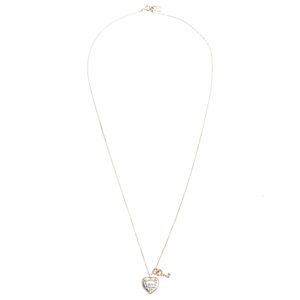 Colar Tiffany & Co Coração Love e Chave Prata