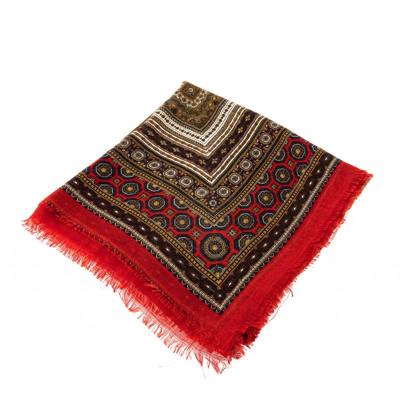 Xale-Saint-Laurent-Estampa-Tapecaria-Vermelho