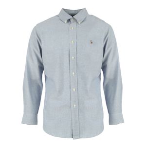 Camisa Ralph Lauren Tecido Azul Claro