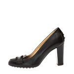 Sapato-de-Salto-Tods-Couro-Marrom