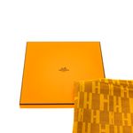 Lenco-Hermes-Seda-e-La-Padronagem-H-Laranja-