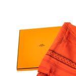 Lenco-Hermes-Seda-Vermelho-Estampado