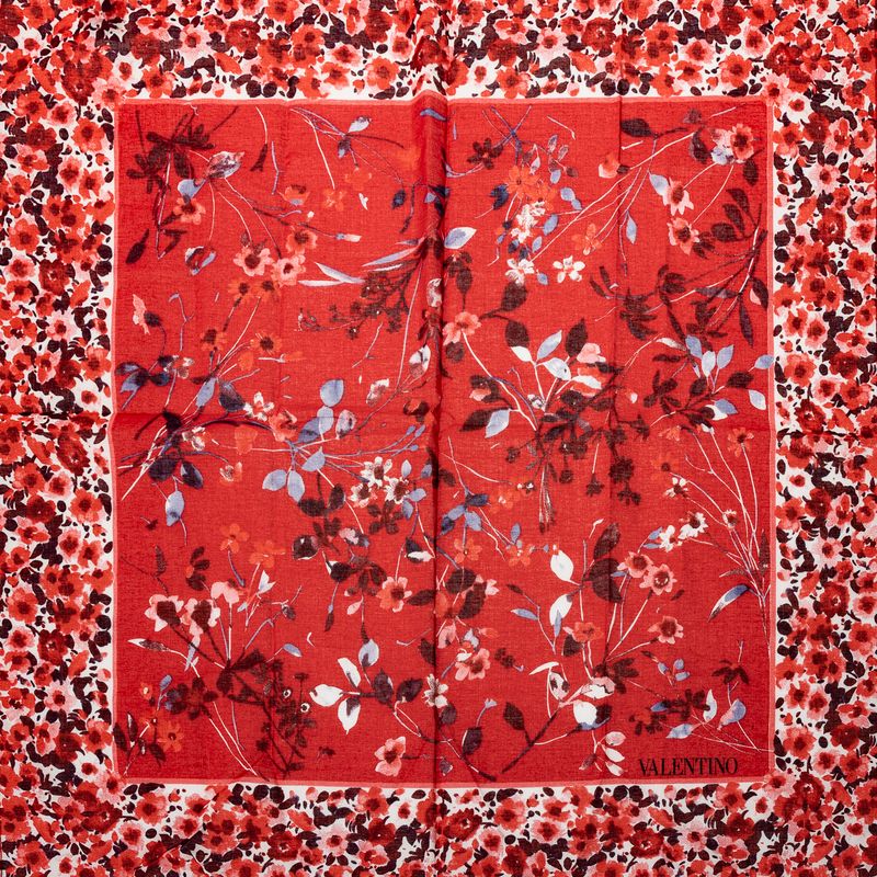 Lenco-Valentino-Garavani-Floral-Vermelho