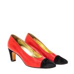 Sapato-Escada-Vintage-Preto-e-Vermelho