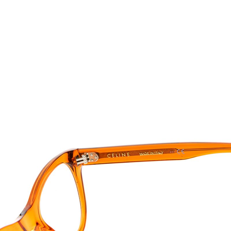 Oculos-Celine-CL500051-Acetato-Laranja-