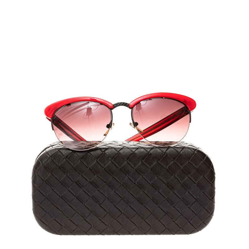 Oculos-Bottega-Veneta-Acetato-Vermelho